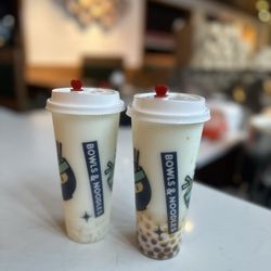 Bowls & Noodles * Ramen * Poke Bowl * Boba Tea - Coconut milk tea very nice