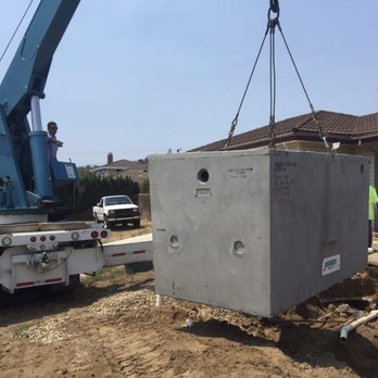 Shiloh Underground Construction and Septic System Services - Pre-cast concrete septic tank installation - Septic Services Near Me