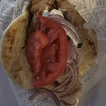 It's Greek 2 U Grill - Pork Belly Yeero - Greek Near Me - Chicago, Illinois