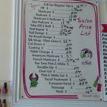 Spa Nails - Price list - Nail Salons Near Me - Lakewood, California