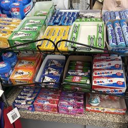 Seaside Diner - Gum assortment and ciggys available