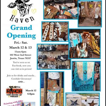 Cowhide Haven - Accessories Near Me - Justin, Texas Cowhide Haven - Accessories Near Me - Justin, Texas
