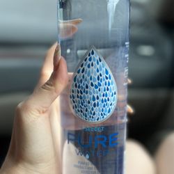 7-Eleven - 7 Select Pure Water~ It's delicious and great for road-trips etc, we bought 4 bottles!