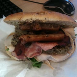 Sandwiches - The Festive Feast sandwich - amazing!!