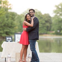 Indian Labor Day Surprise Proposal in Piedmont Park, Atlanta GA
