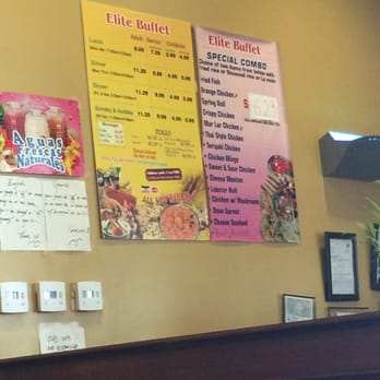 Elite Buffet - Food pricing - Chinese Near Me - Lemon Grove, California