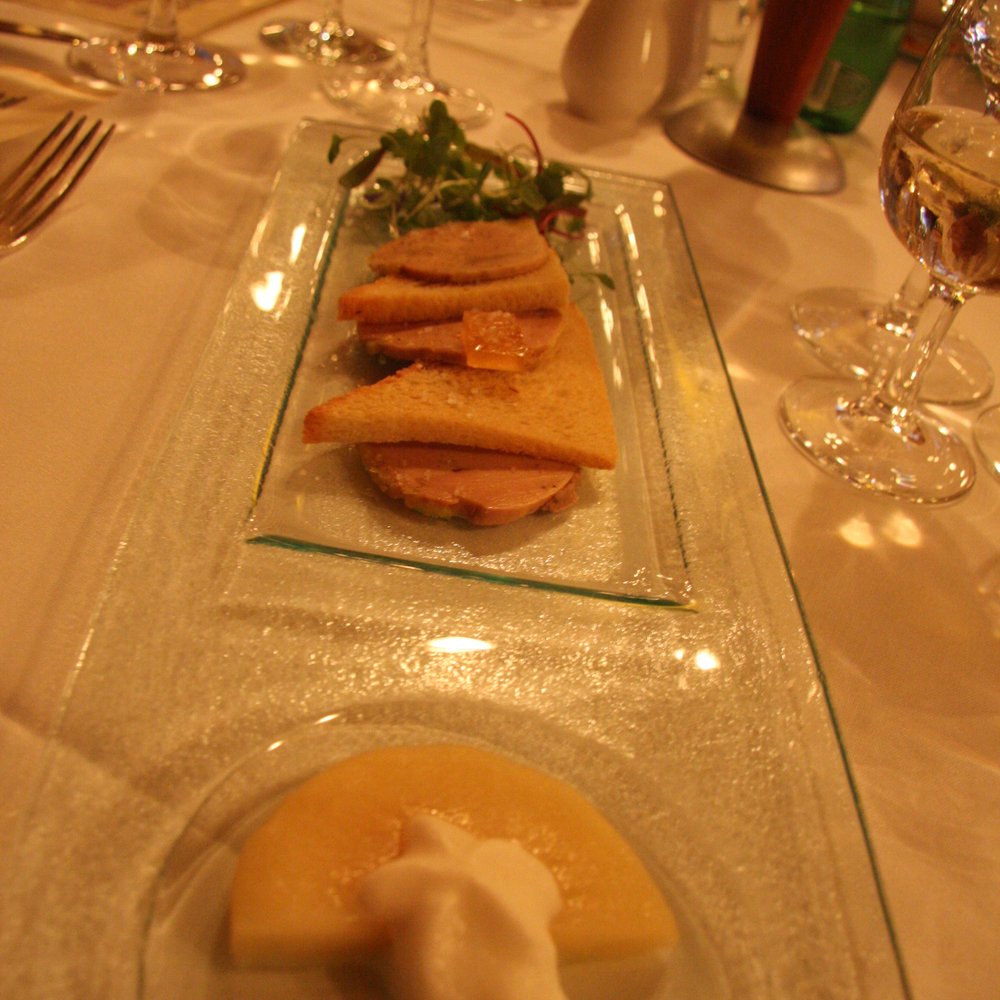 Restaurant de l'ITHQ - quebec foie gras on toasted broiche served with apple cider jelly - French Near Me - Montreal, Quebec Restaurant de l'ITHQ - quebec foie gras on toasted broiche served with apple cider jelly - French Near Me - Montreal, Quebec