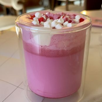 GIWA - Pink Hot Chocolate - Breakfast & Brunch Near Me - Santa Clara, California