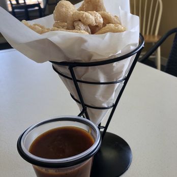 Bay Barbeque - Pork rinds and liquid deliciousness - Barbeque Near Me - Mobile, Alabama