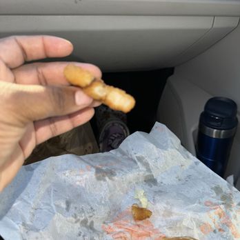 Burger King - Supposed be onion ring - Burgers Near Me - Fairfield, Texas