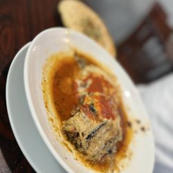 Arzi's Cafe - Meat and eggplant mousaka!  Delicious!