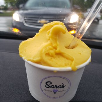 Sara's Artisan Gelato - Mango sorbet. - Gelato Near Me - Green Bay, Wisconsin Sara's Artisan Gelato - Mango sorbet. - Gelato Near Me - Green Bay, Wisconsin