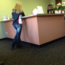 Minges Creek Chiropractic - The reception desk.
