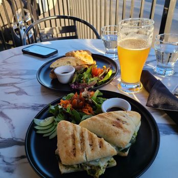 A Matter of Taste - Tri tip sandwich Pesto sandwich - Wine Bars Near Me - Ripon, California