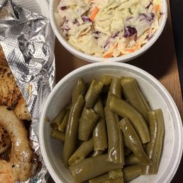 Side Green Beans and Coleslaw Side Green Beans and Coleslaw