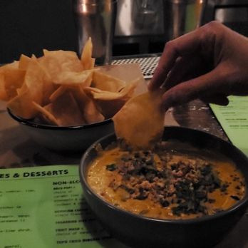 BAR Ama - Cashew Poblano Vegan Queso - Tex-Mex Near Me - Los Angeles, California BAR Ama - Cashew Poblano Vegan Queso - Tex-Mex Near Me - Los Angeles, California