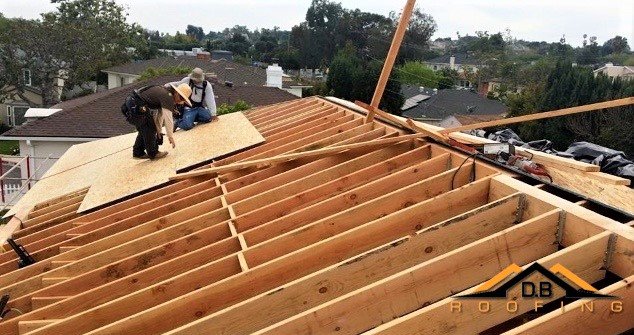 Slide of D.B Roofing