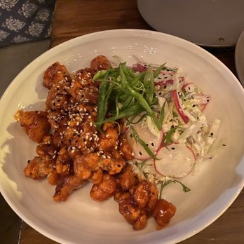 Benchmark - gochujang fried chicken - New American Near Me - Santa Ana, California