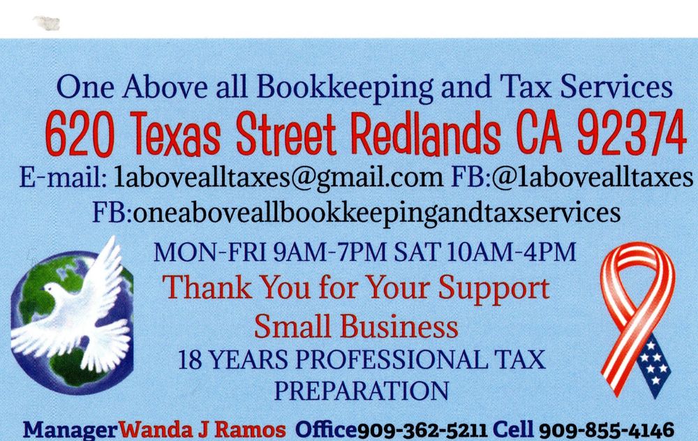ONE ABOVE ALL BOOKKEEPING AND TAX SERVICES 35 Photos 620 Texas St