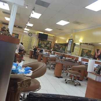Va Nails 2 - View from the front, lots of space and nice chairs for pedicures! - Nail Salons Near Me - Sterling, Virginia
