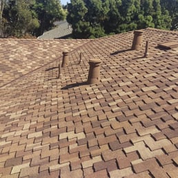 Matching vents/flashing + whole new roof.