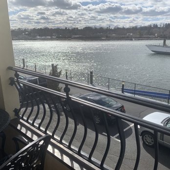 Delamar Greenwich Harbor Hotel - View from rooms veranda - Hotels Near Me - Greenwich, Connecticut Delamar Greenwich Harbor Hotel - View from rooms veranda - Hotels Near Me - Greenwich, Connecticut