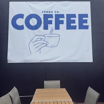 Jones Co Coffee - Outdoor sign - Wraps Near Me - Tulsa, Oklahoma