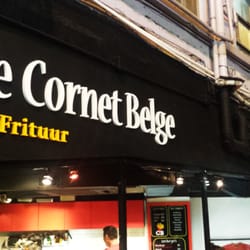 Le Cornet Belge - Door front