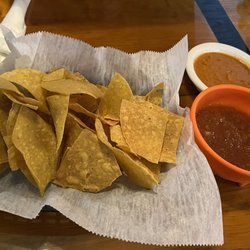 Plaza Mexico Restaurant Bar & Grill - Chips & salsa (mild & fiery) were fresh and great