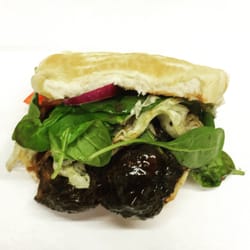 Jerk chicken sandwich
