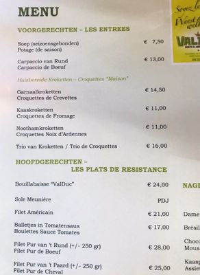 Menu photo 1 Le Valduc Beauvechain, WBR