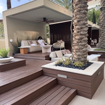 Red Rock Spa by Well & Being - Outdoor pool deck - Day Spas Near Me - Las Vegas, Nevada