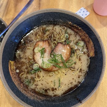 Ramen Bones - Black garlic with ramen. *got this as the special combo. - Ramen Near Me - Maui, Hawaii Ramen Bones - Black garlic with ramen. *got this as the special combo. - Ramen Near Me - Maui, Hawaii