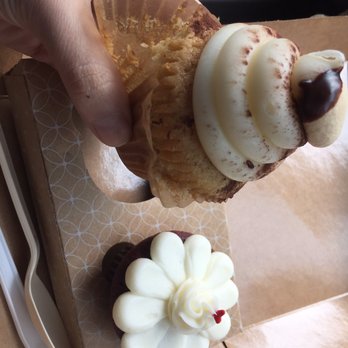 SWEET - Tiramisu cupcake and a gluten free red velvet one. Very good. - Coffee & Tea Near Me - Houston, Texas
