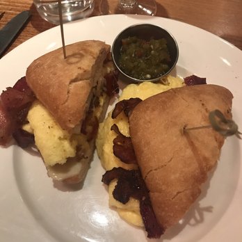 Beatrix - Streeterville - Bacon Egg and Cheese Ciabatta (not on the menu) - New American Near Me - Chicago, Illinois Beatrix - Streeterville - Bacon Egg and Cheese Ciabatta (not on the menu) - New American Near Me - Chicago, Illinois