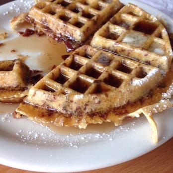 Penny Ann's Cafe - PAC BAM waffle (not my favorite, sadly. There's actually too much bacon (who knew that was even possible). - Breakfast & Brunch Near Me - Draper, Utah Penny Ann's Cafe - PAC BAM waffle (not my favorite, sadly. There's actually too much bacon (who knew that was even possible). - Breakfast & Brunch Near Me - Draper, Utah