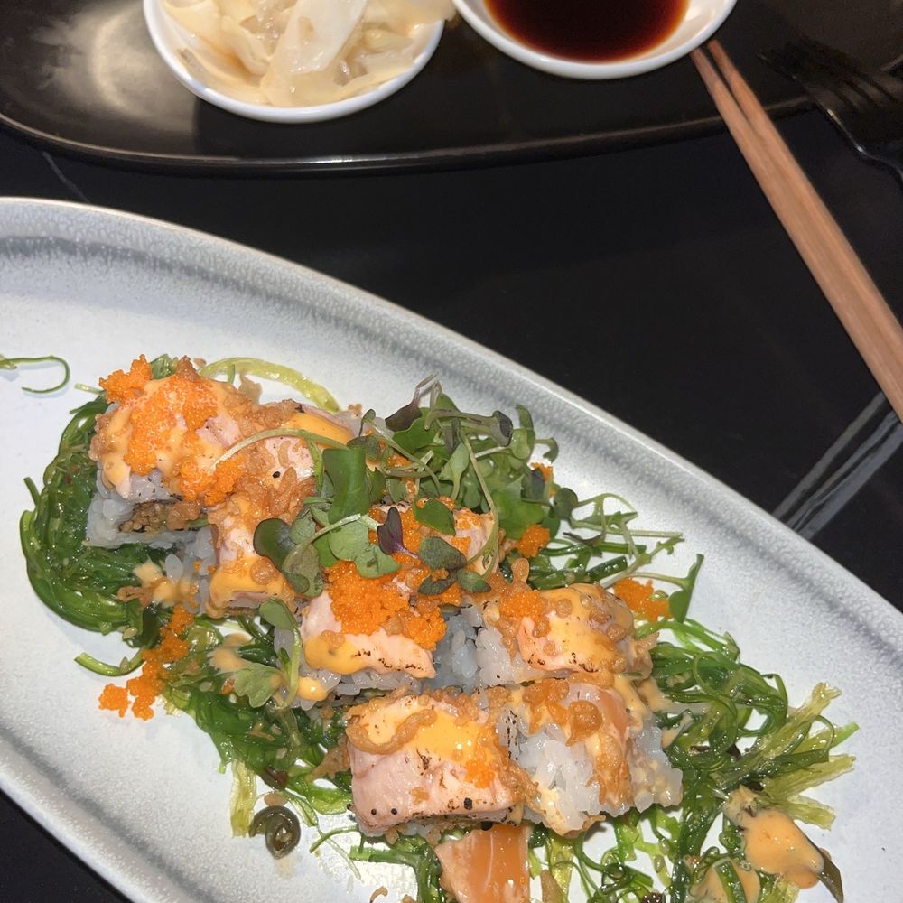 Spice - Kira Nigiri: Hamachi, Saki, Ahi & Unagi - Tapas/Small Plates Near Me - Charlotte, North Carolina Spice - Kira Nigiri: Hamachi, Saki, Ahi & Unagi - Tapas/Small Plates Near Me - Charlotte, North Carolina