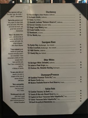 Menu photo 7 Carver's Steak & Chops San Diego, CA