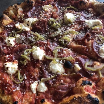 The Wheel - Soppressata Pizza - New American Near Me - Stamford, Connecticut The Wheel - Soppressata Pizza - New American Near Me - Stamford, Connecticut