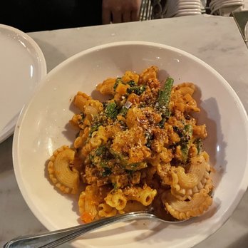 Cafe Gratitude - Butternut squash bolognese - Vegan Near Me - Venice, California Cafe Gratitude - Butternut squash bolognese - Vegan Near Me - Venice, California