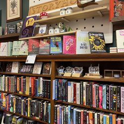 Storyhouse Book Pub - Storyhouse Book Pub's cozy bookshelves setup!