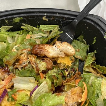 Farmer Boys - BBQ Chicken Ranch Salad - Burgers Near Me - Perris, California Farmer Boys - BBQ Chicken Ranch Salad - Burgers Near Me - Perris, California