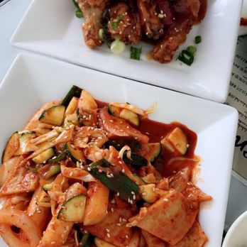 Manna - Sour and spicy chicken and rice cake - Korean Near Me - San Francisco, California