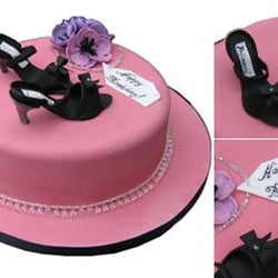 Sugar Rose Cake Company - Pink Ladies Shoe Cake