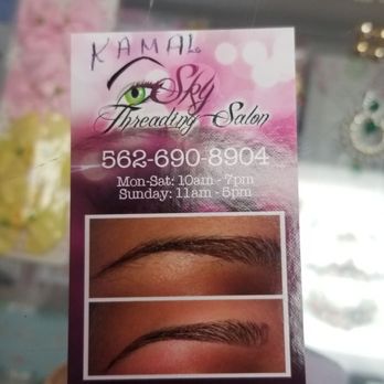 Sky Beauty Salon Threading - Make an appointment she is here 7 days a week. - Threading Services Near Me - La Habra, California Sky Beauty Salon Threading - Make an appointment she is here 7 days a week. - Threading Services Near Me - La Habra, California
