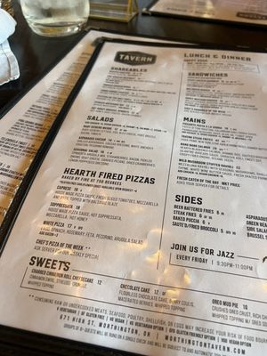 Menu photo 1 Worthington Tavern Worthington, OH Menu photo 1 Worthington Tavern Worthington, OH