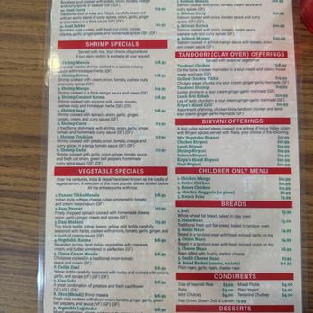Kripa Indian Cuisine - Menu - Indian Near Me - Enid, Oklahoma Kripa Indian Cuisine - Menu - Indian Near Me - Enid, Oklahoma