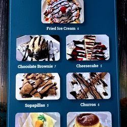 Campesino Mexican Grill & Cantina - Dessert Menu