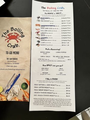 Menu photo 8 The Boiling Crab San Marcos, CA Menu photo 8 The Boiling Crab San Marcos, CA