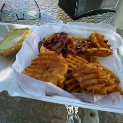 Joe's Grill - Go ahead! Add the cheese and bacon.